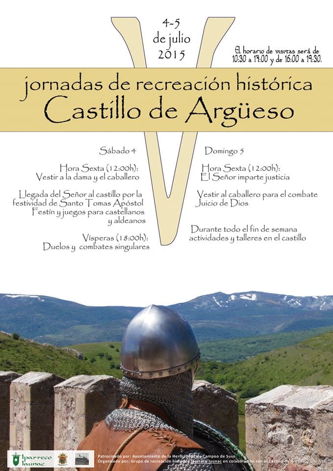 “V Jornadas de Recreación Histórica Castillo de Argüeso” (Argüeso, 4 y 5 de Julio)